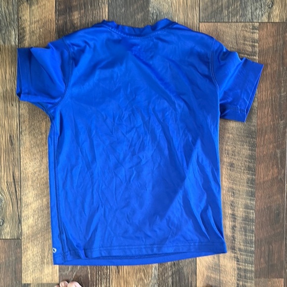 Xersion Blue Short Sleeve Tee Vibrant Casual Style - Picture 3 of 3